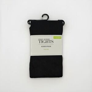 Nordstrom Opaque 60 Denier Tights Plus Size Black Made in Italy Stockings